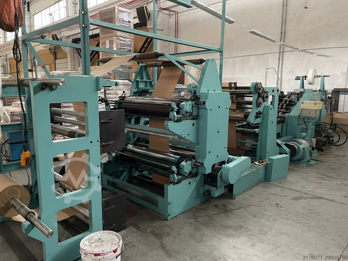 Printing and web feed line