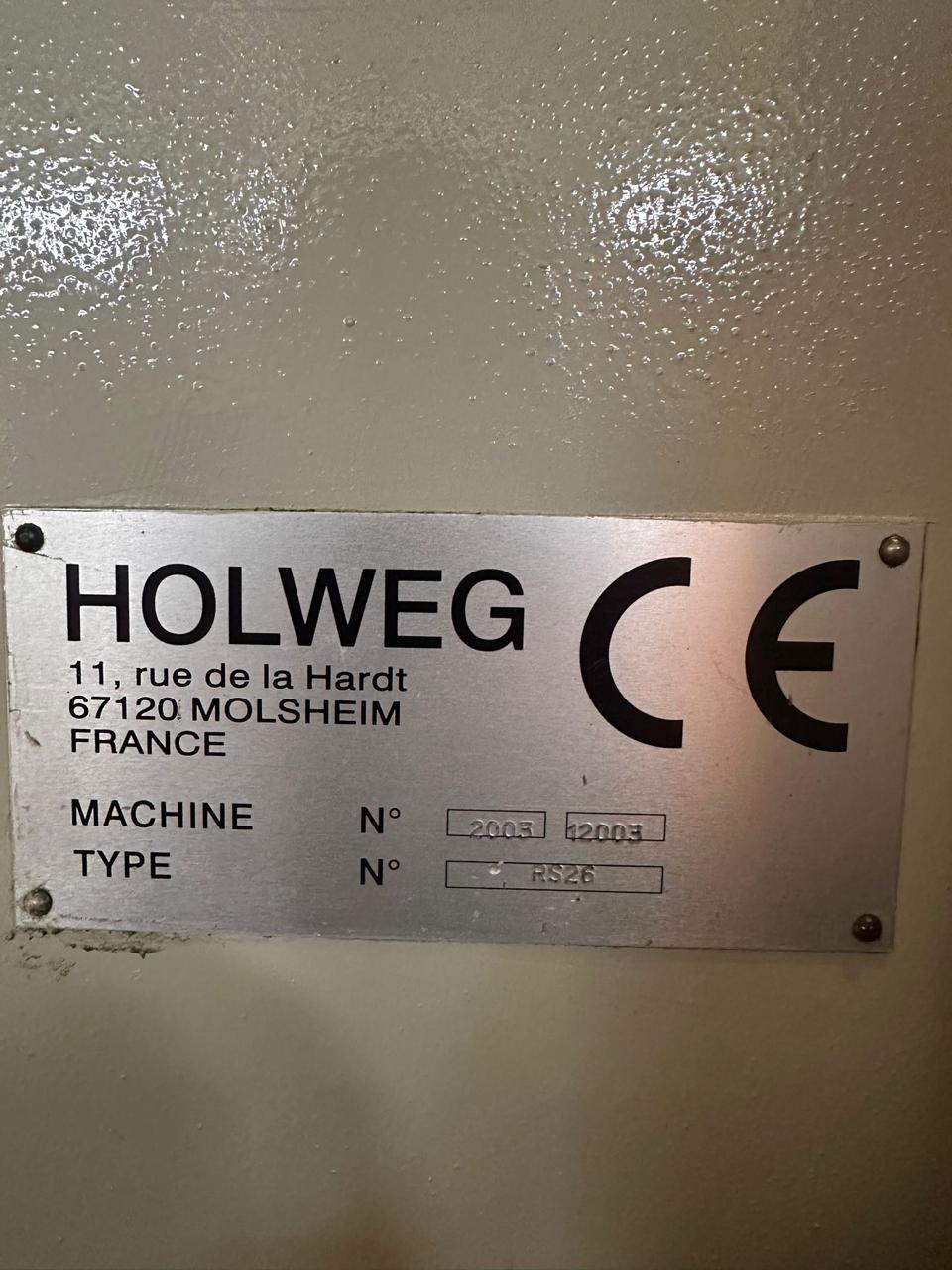 HOLWEG nameplate, type RS26