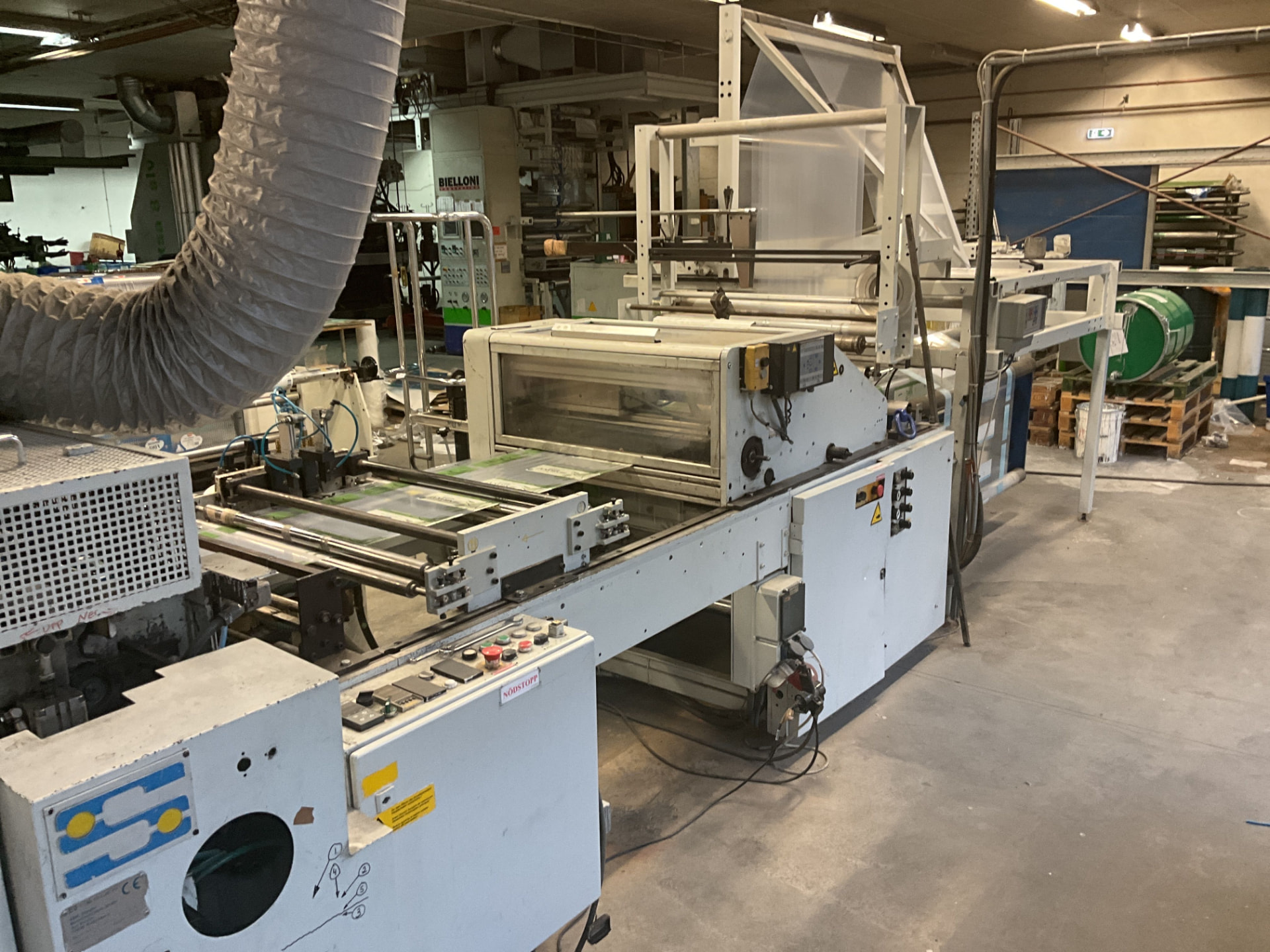 Machine on the production floor