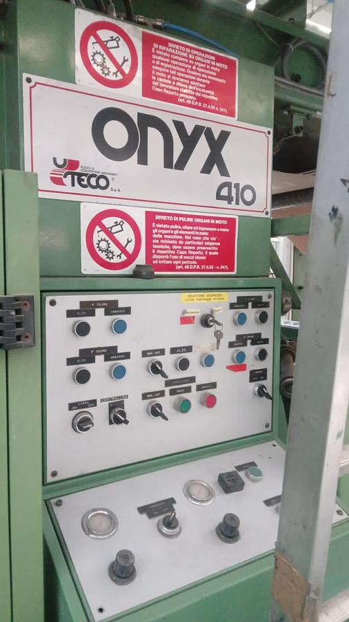 Uteco Onix 410 control panel