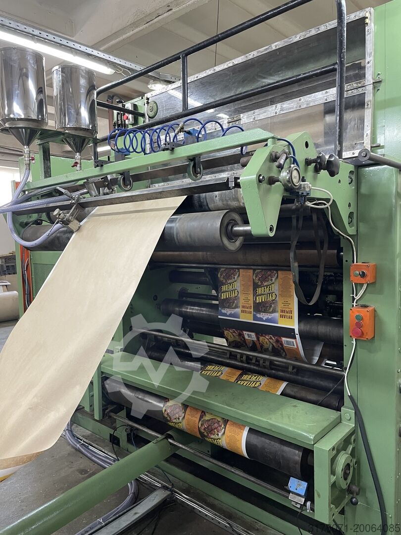 Printing section with ink tanks