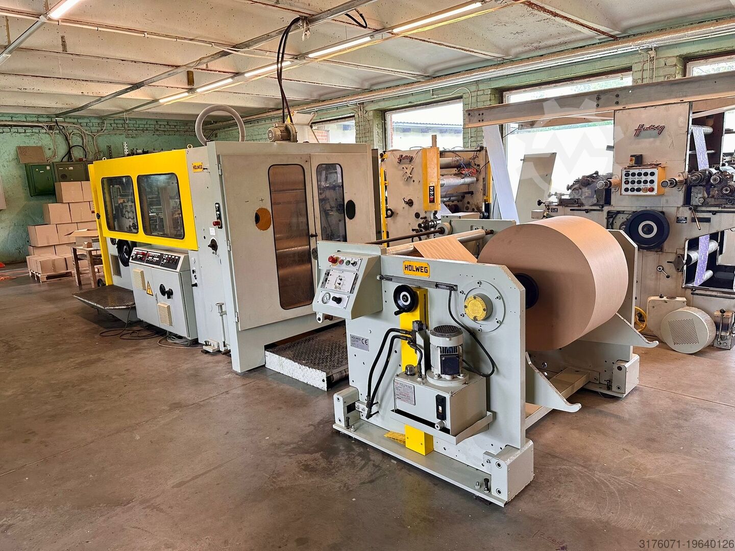 General view of the line on the production floor